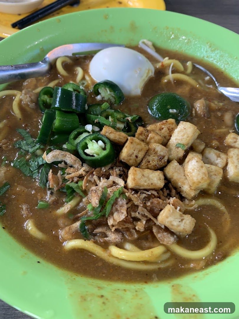 Noodle Soup with Egg and Chili
