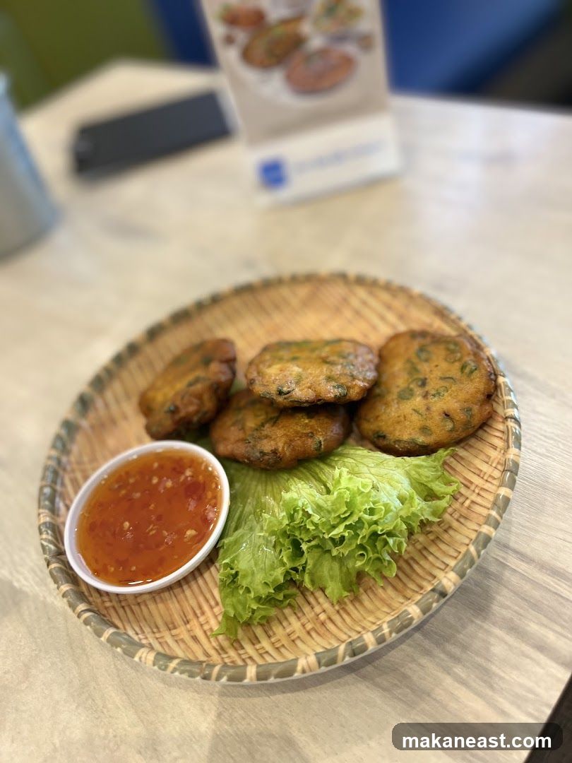 Fish Cakes with Sweet Chili Sauce