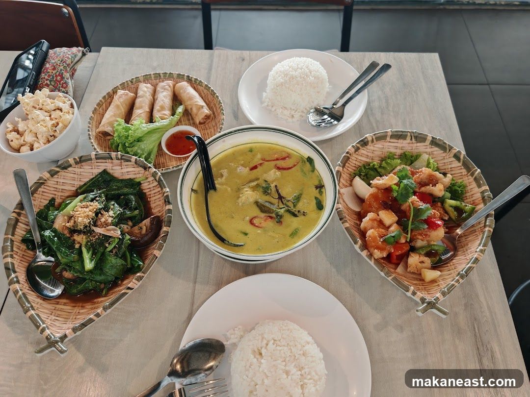 Thai Food Spread