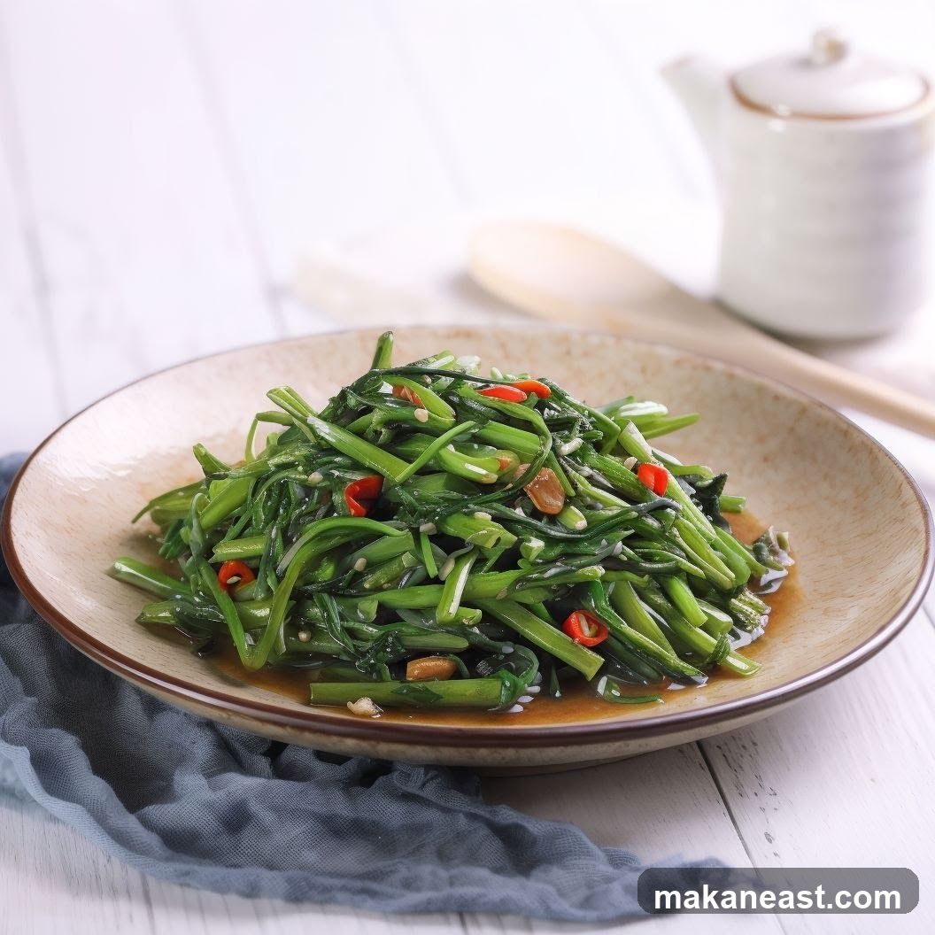 Stir-fried Water Spinach