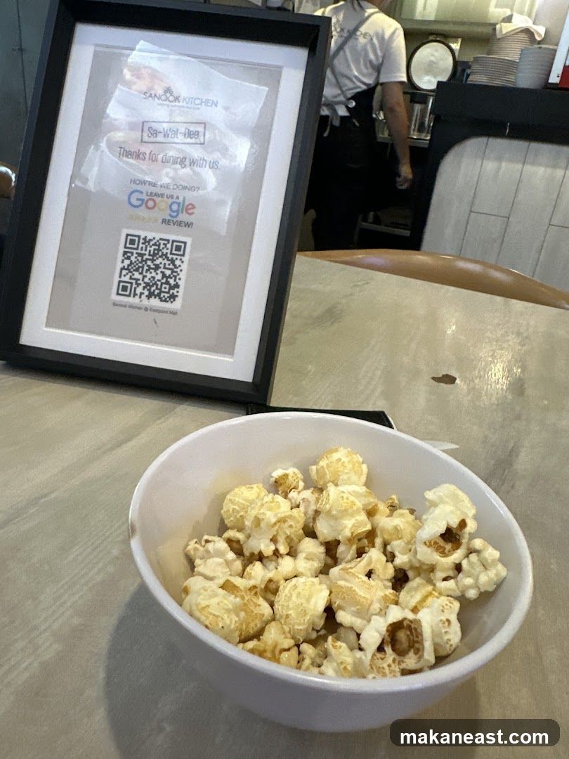 Popcorn and Review Request