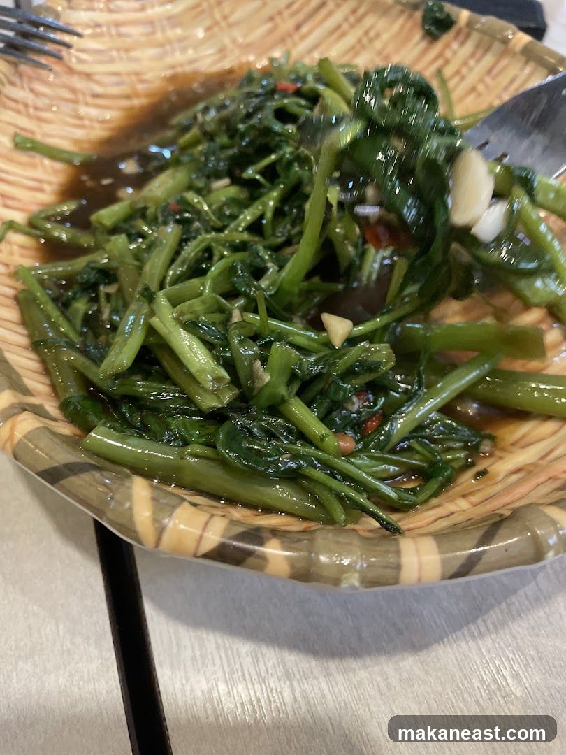 Stir-fried Water Spinach