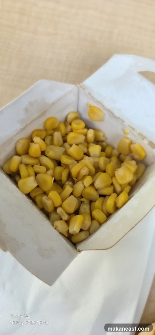 Corn in a Takeout Box