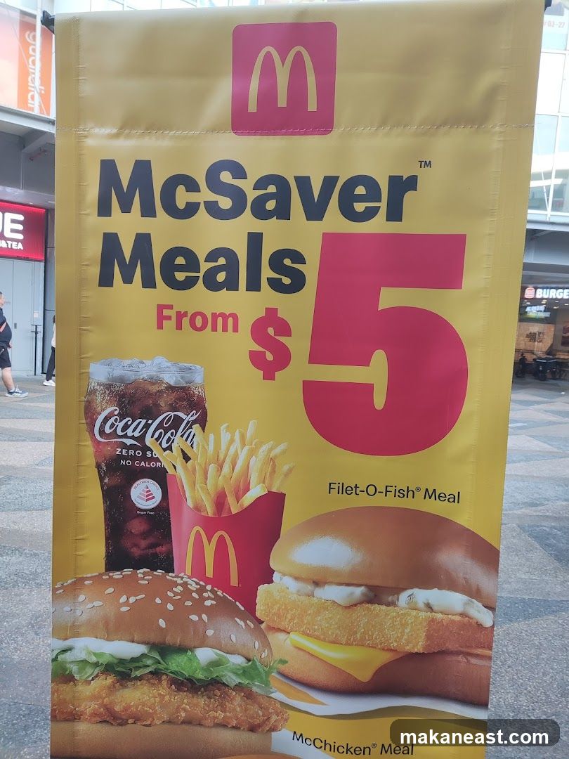 McDonald's McSaver Meals