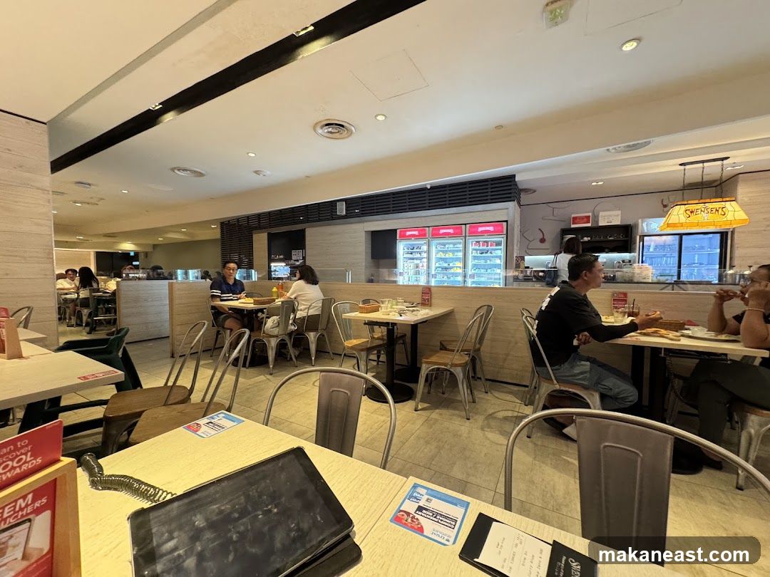 Restaurant Interior with Diners