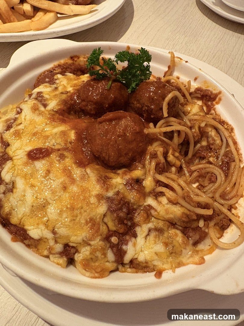 Spaghetti and Meatballs