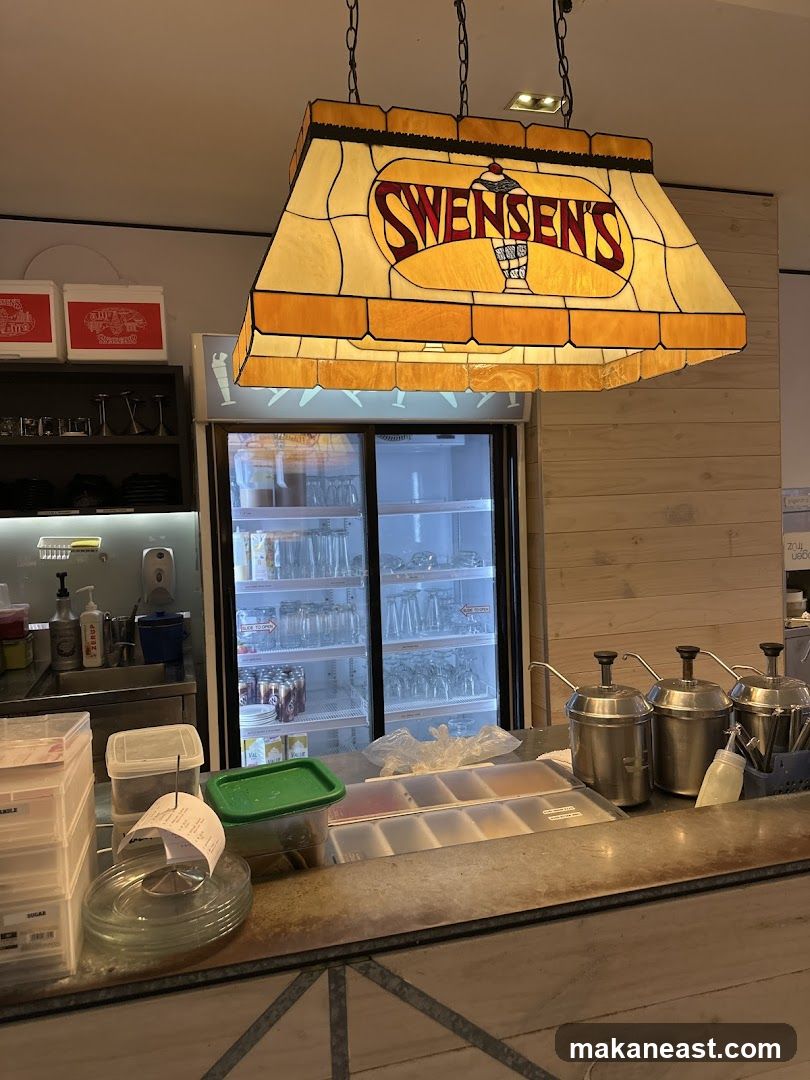 Swensen's Ice Cream Parlor Counter