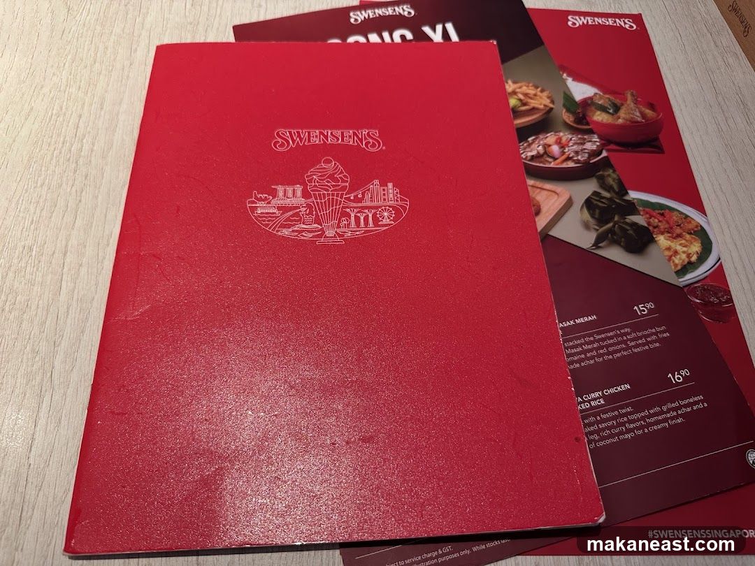 Swensen's Menu