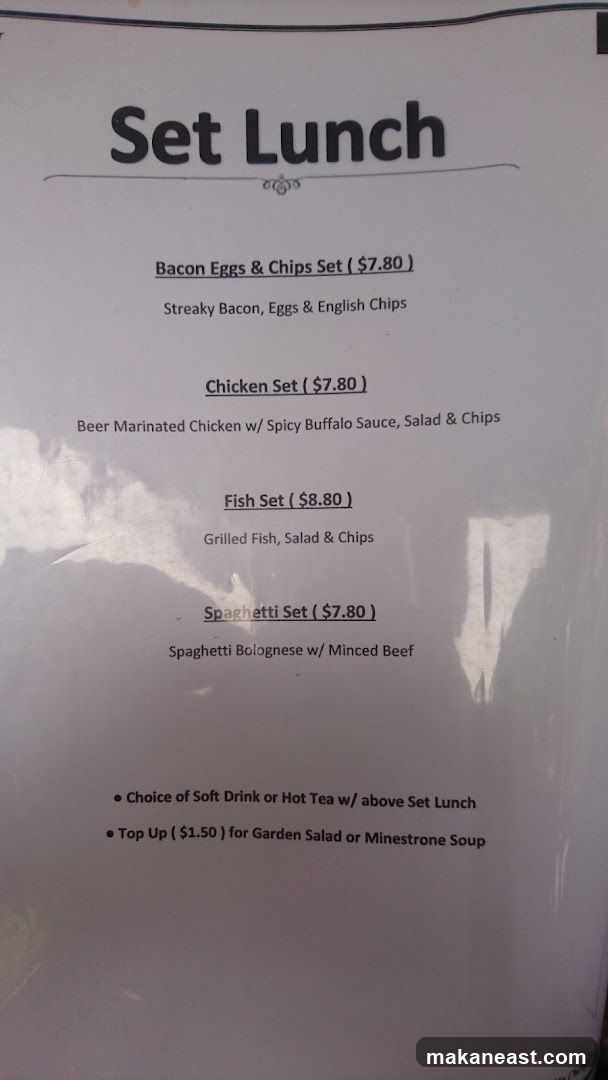 Set Lunch