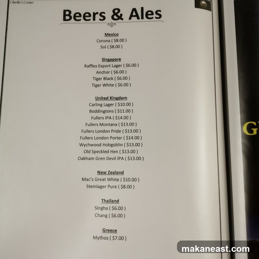 Beers & Ales