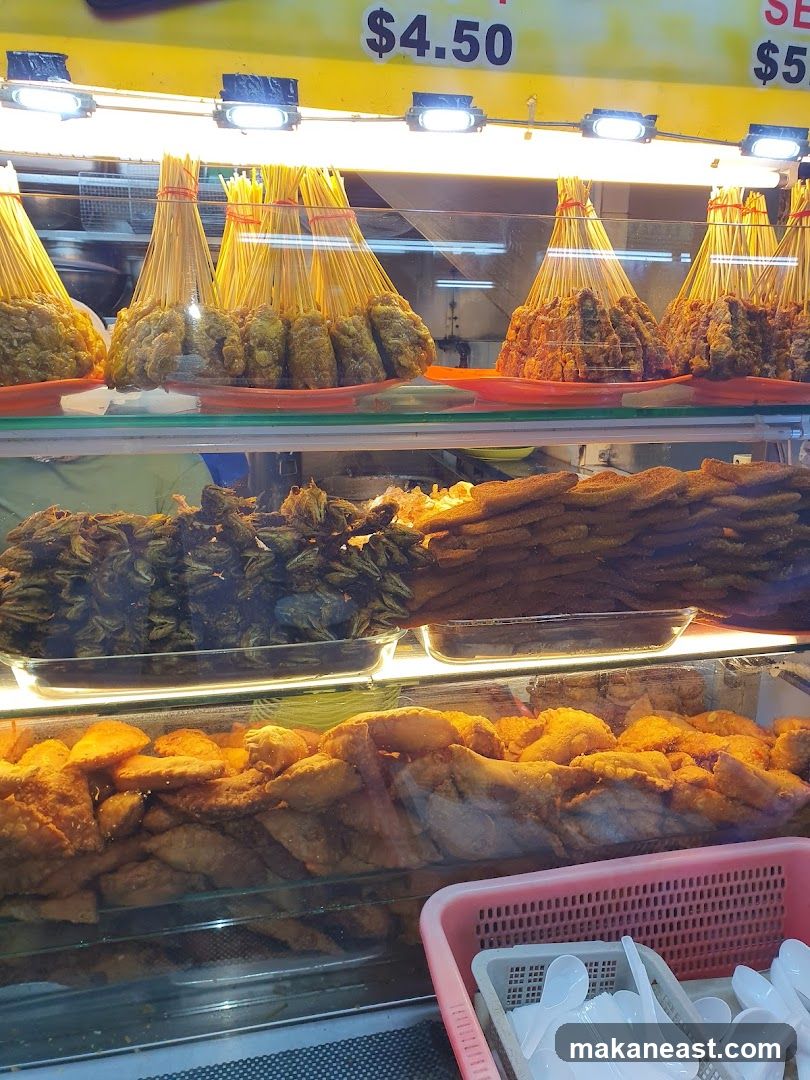Fried Snacks and Satay