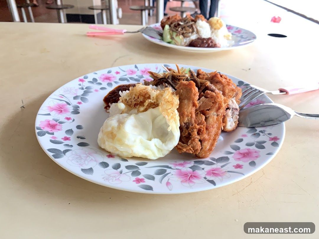 Fried Chicken and Rice