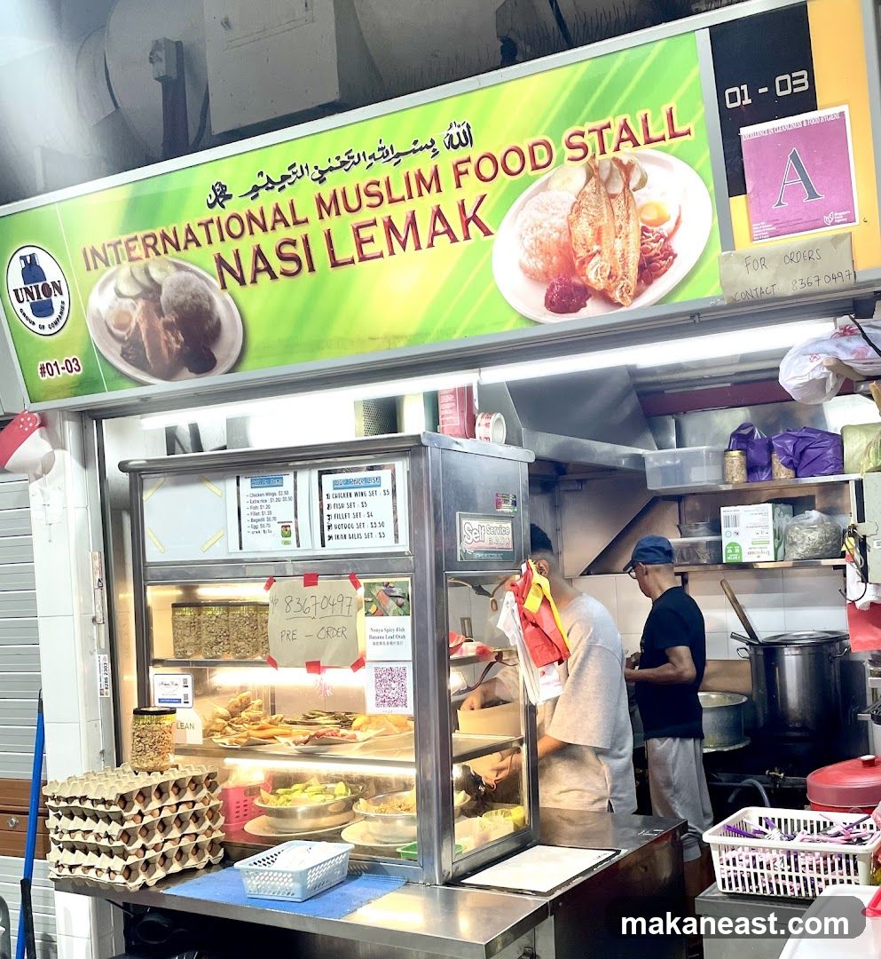 International Muslim Food Stall Nasi Lemak