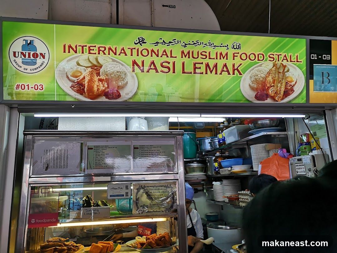 International Muslim Food Stall Nasi Lemak