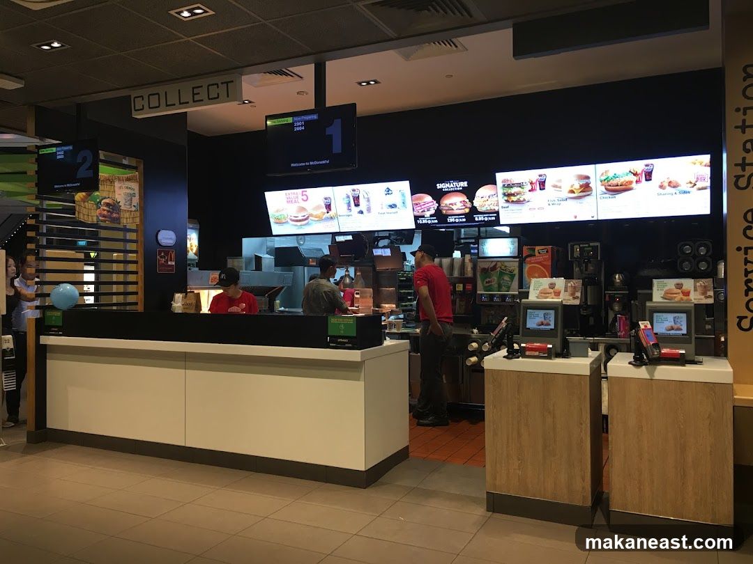McDonald's Service Counter