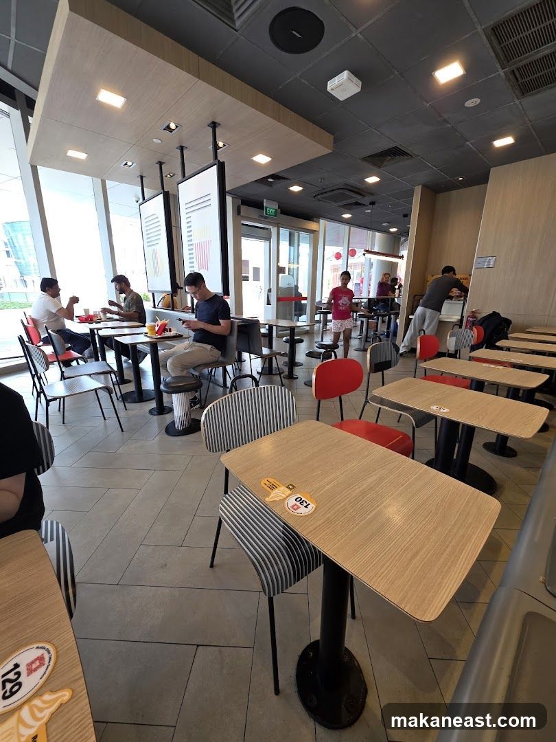 Fast Food Restaurant Interior