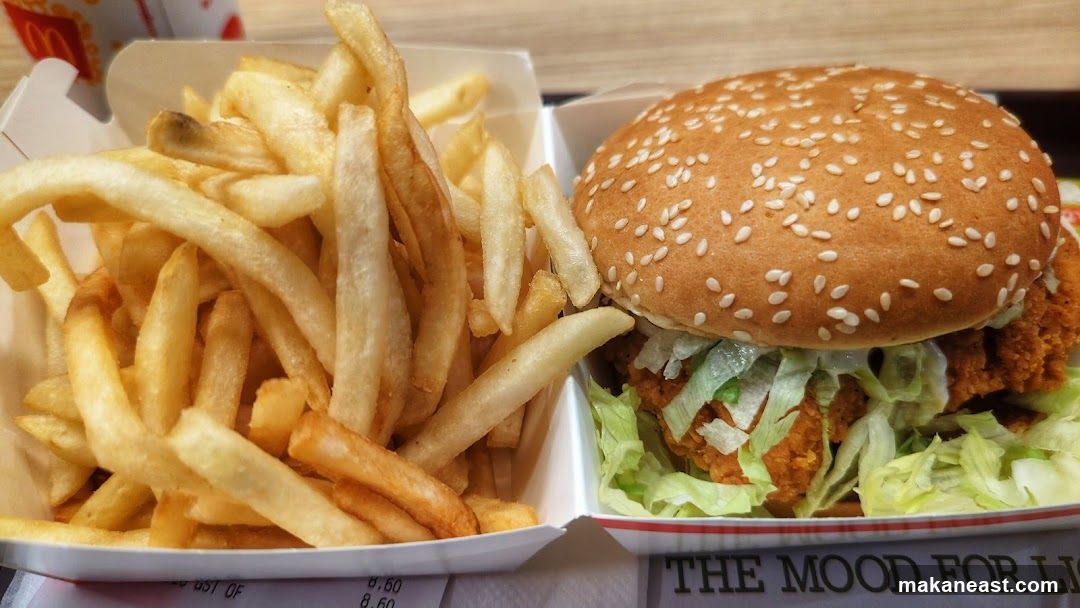 Burger and Fries
