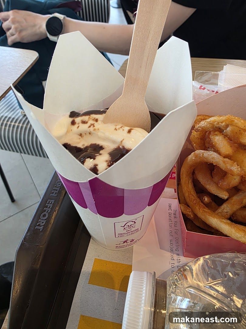 Dessert and Fries