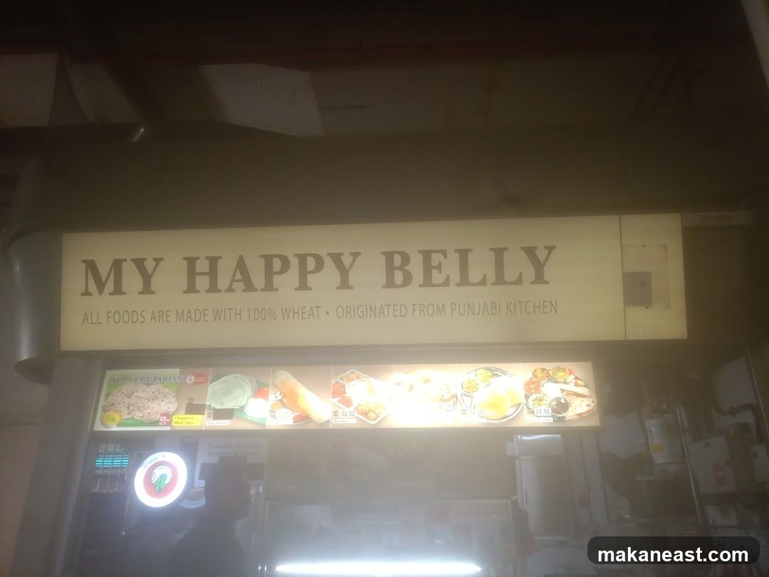 My Happy Belly Sign