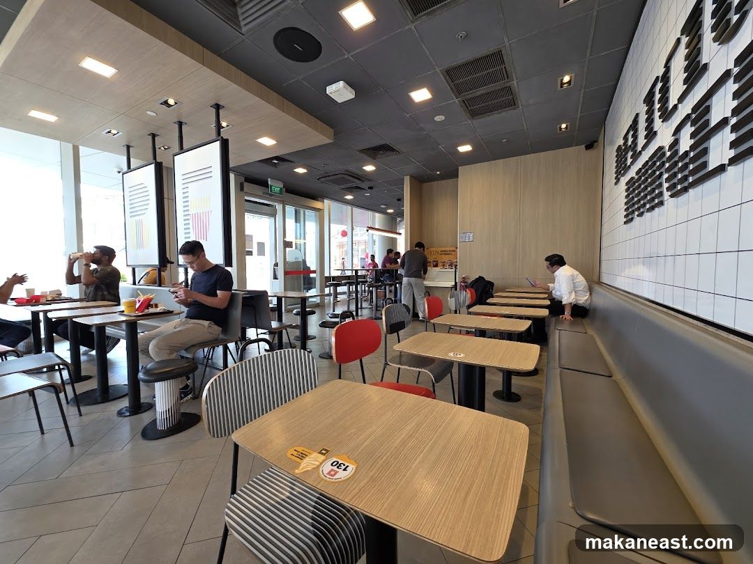 Fast Food Restaurant Interior
