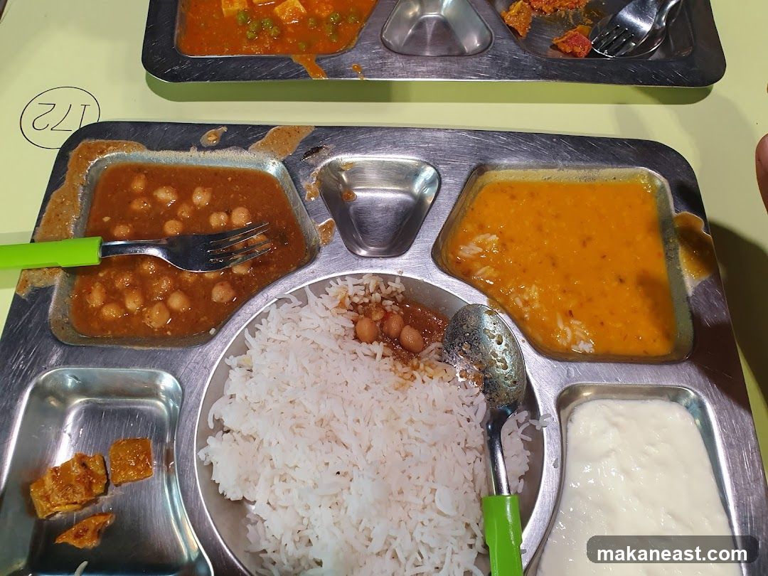 Indian Food Tray