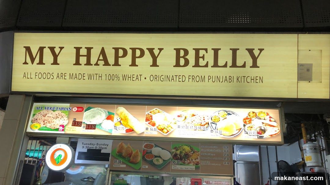 My Happy Belly Menu