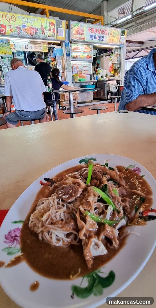 Food Stall with Dishes