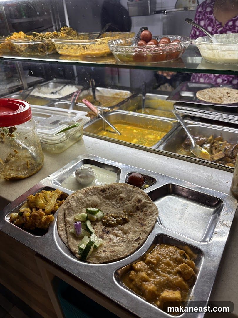 Indian Food Tray