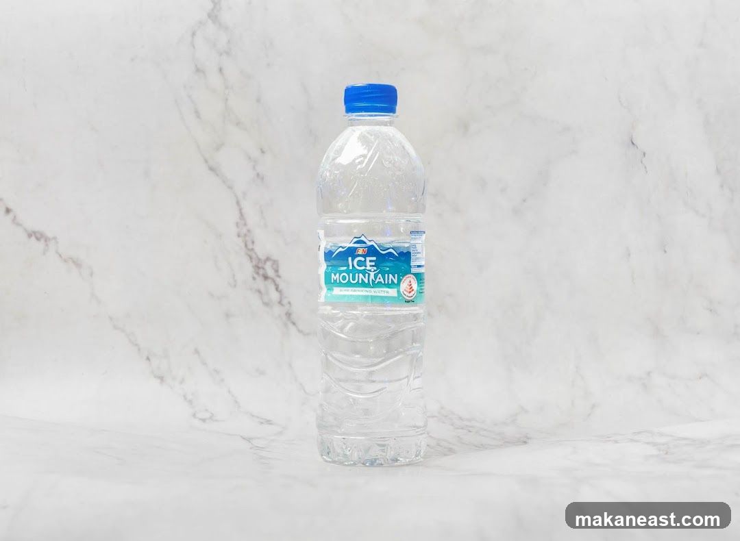 Bottle of Ice Mountain Water