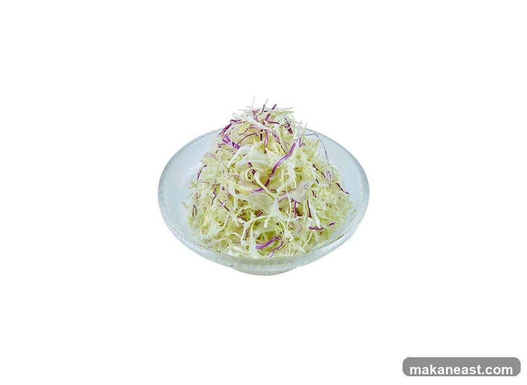 Shredded Cabbage Salad