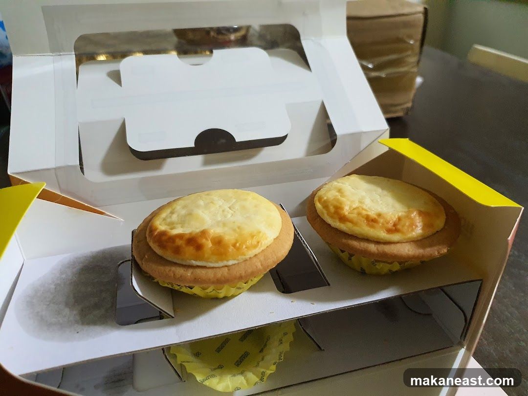 Two Cheese Tarts in a Box