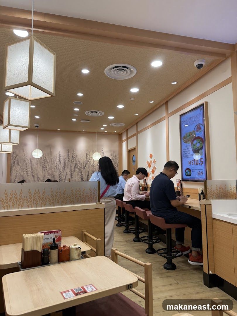 Restaurant Interior with Diners