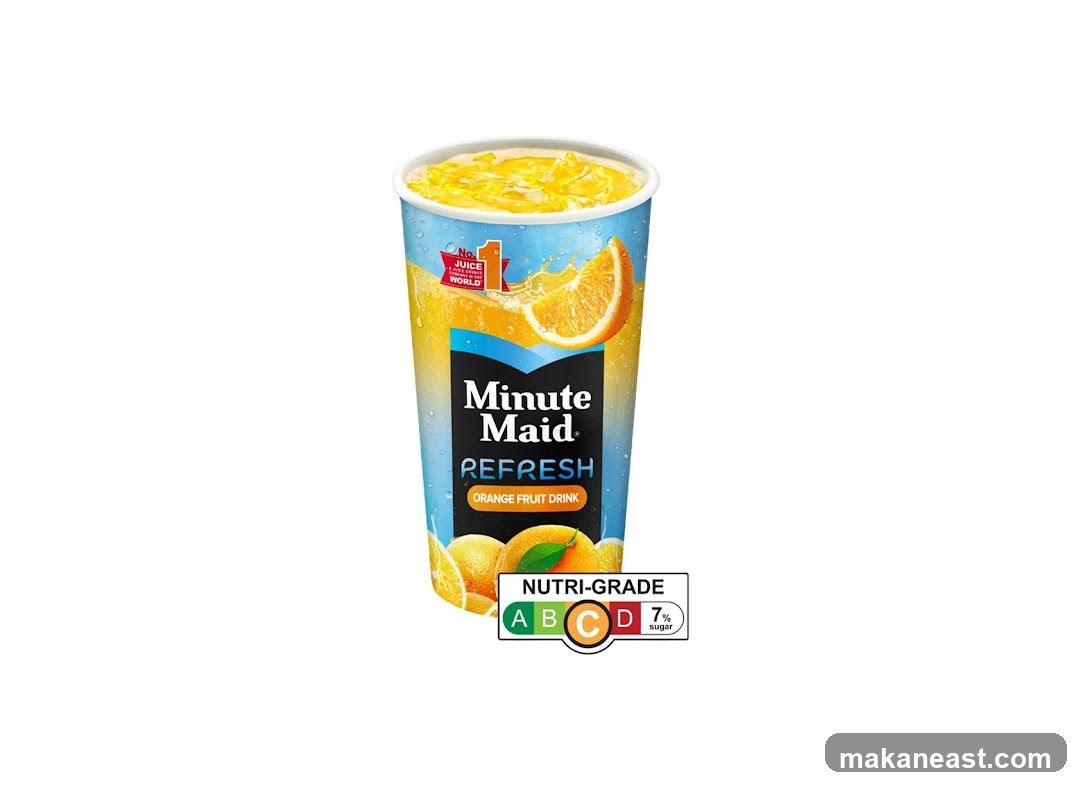 Minute Maid Refresh Orange Fruit Drink