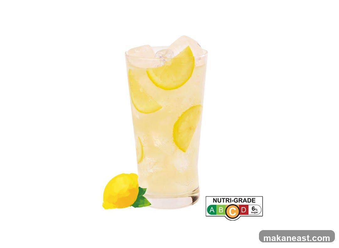 Lemonade with Nutri-Grade Label