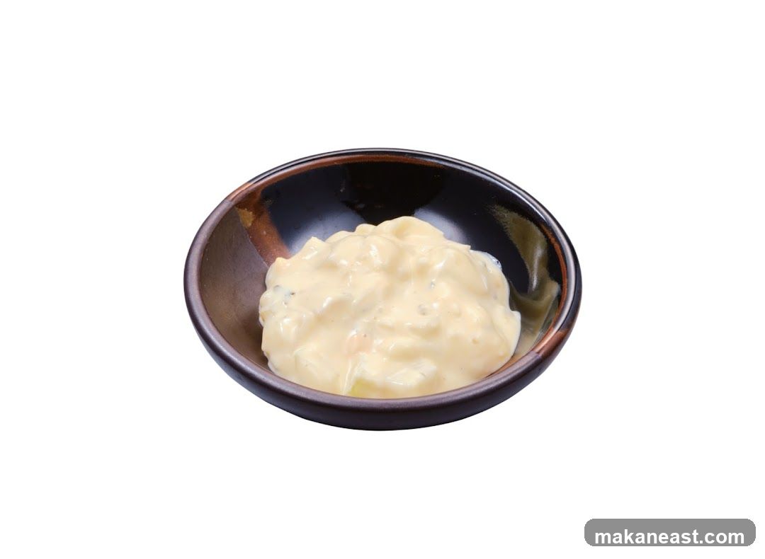 Creamy Sauce in Bowl
