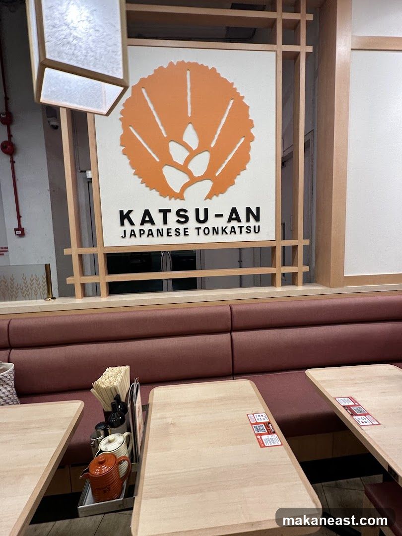 Katsu-An Japanese Tonkatsu Restaurant Interior