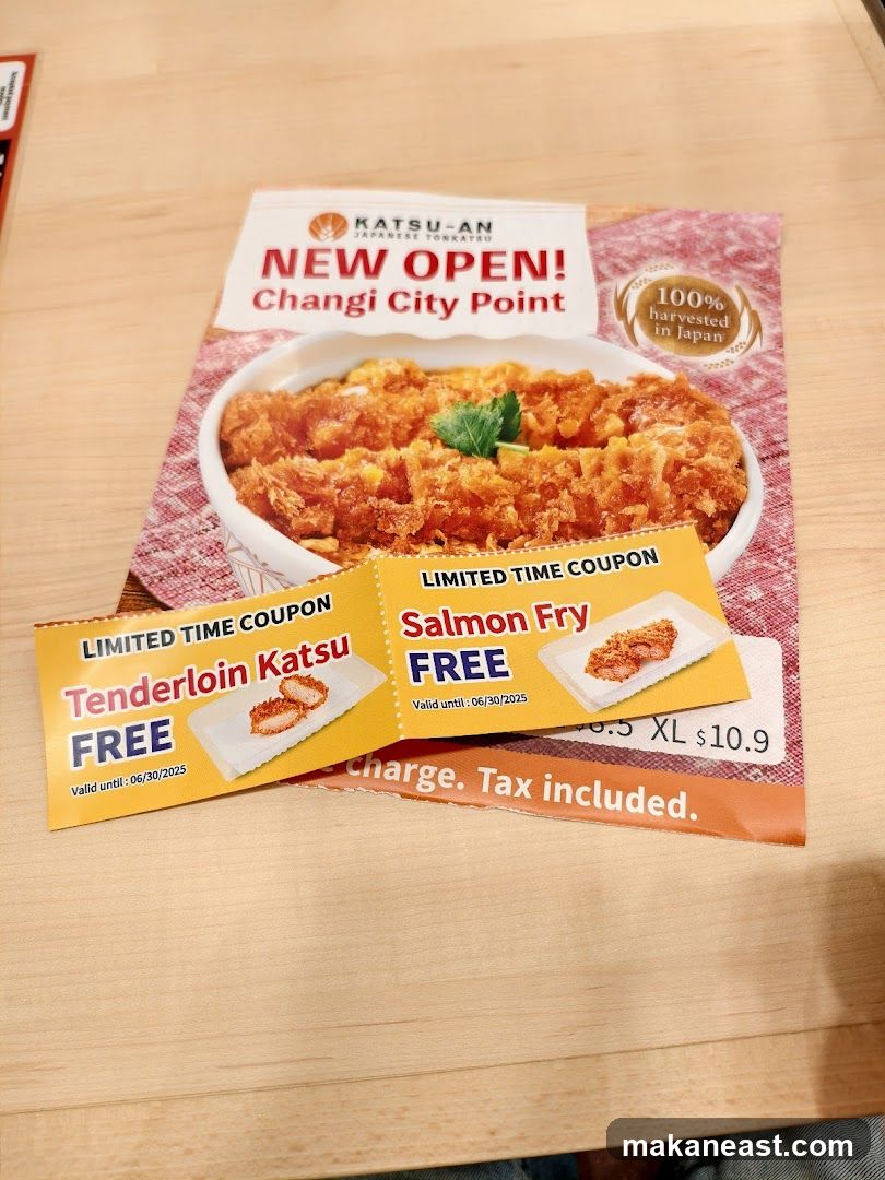 Katsu-An New Open Coupon