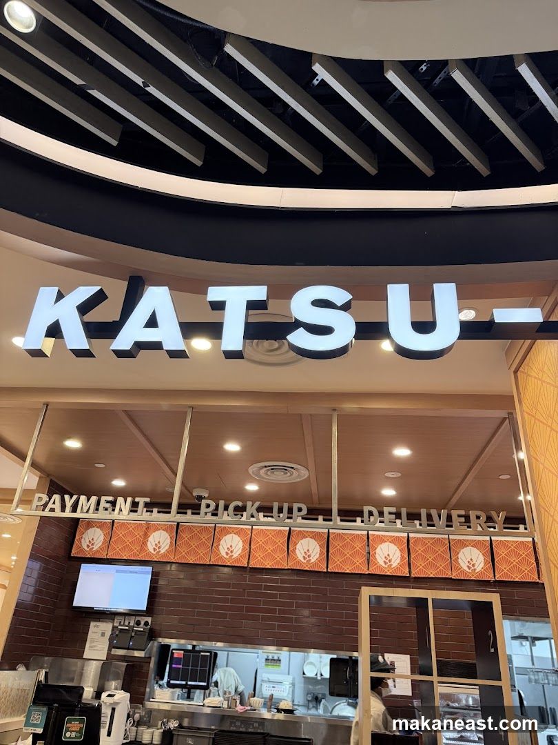 Katsu Restaurant Counter