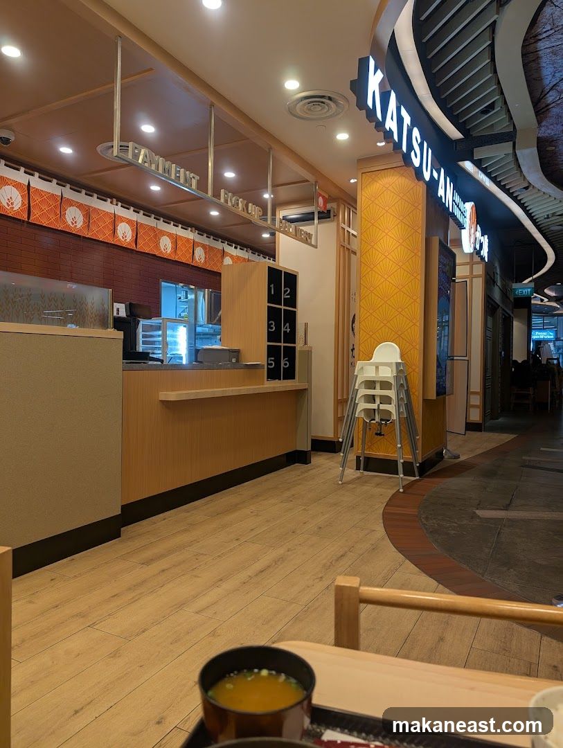 Restaurant Counter and Seating Area