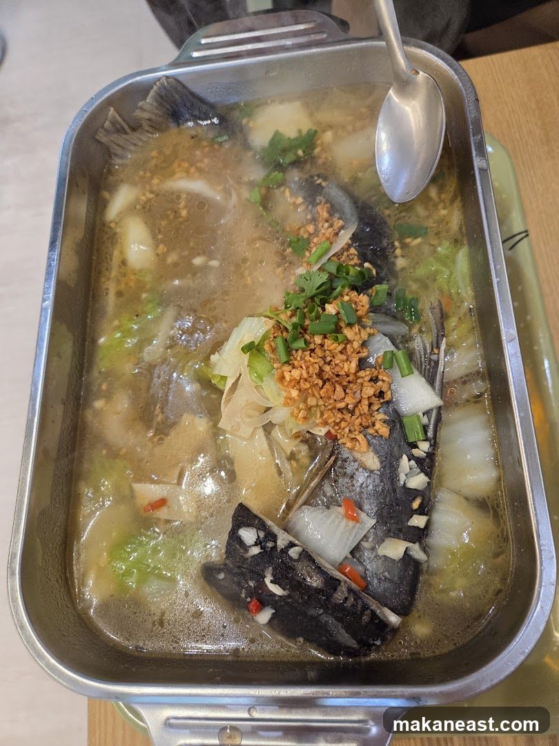 Steamed Fish Dish