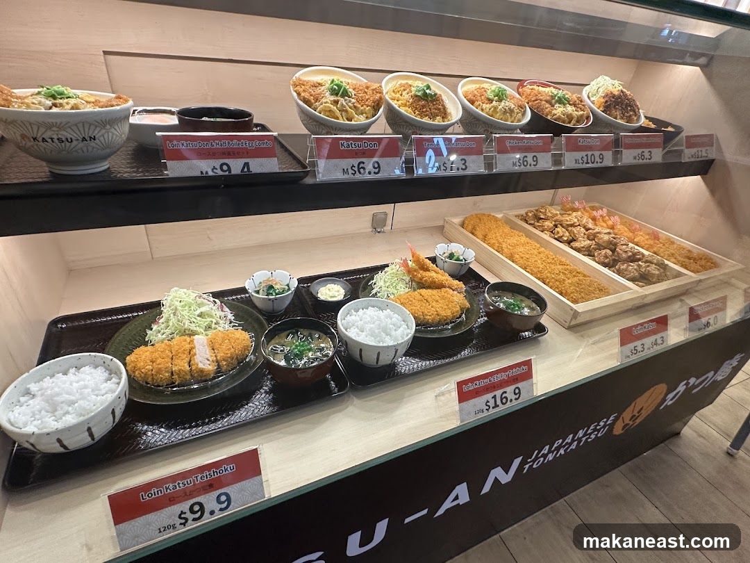 Japanese Tonkatsu Display