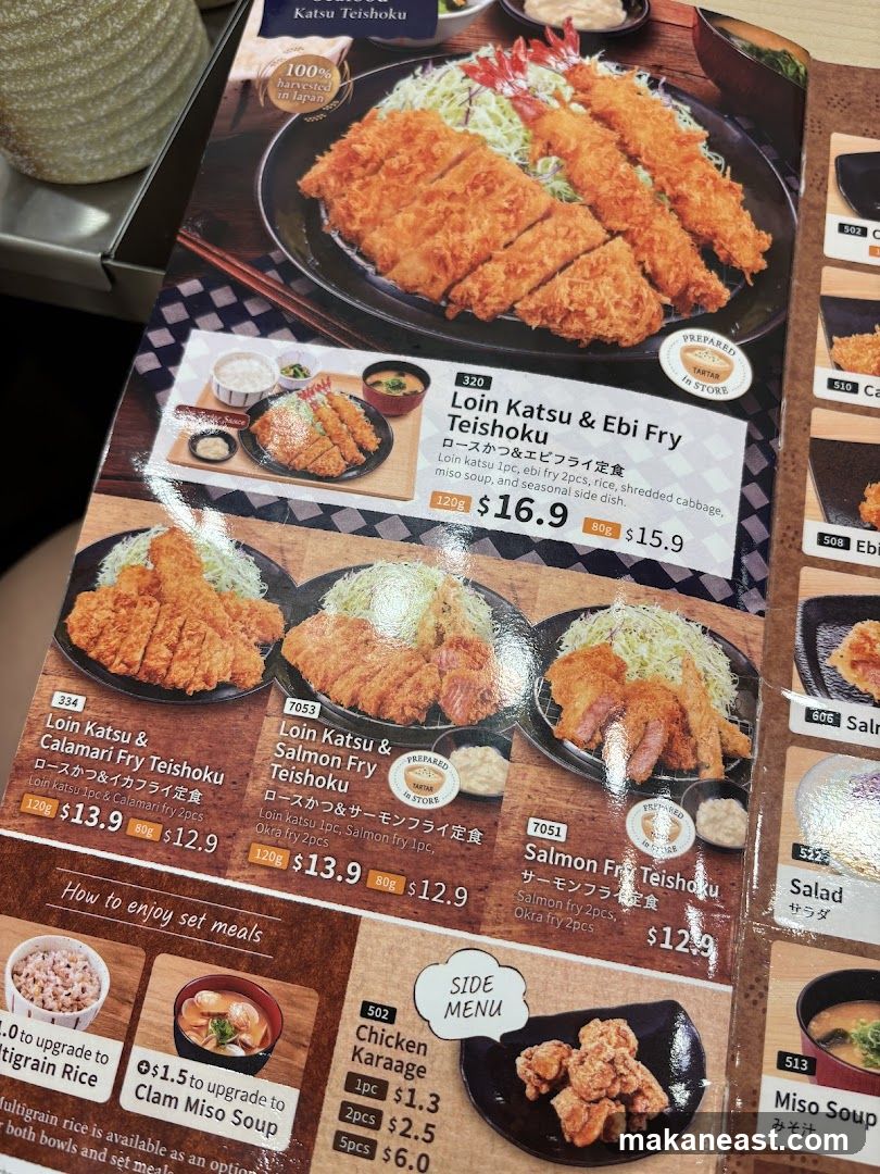 Japanese Set Meals