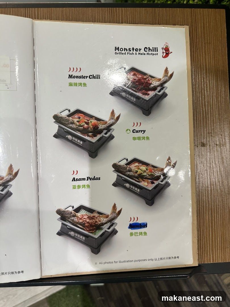 Monster Chili Grilled Fish & Mala Hotpot
