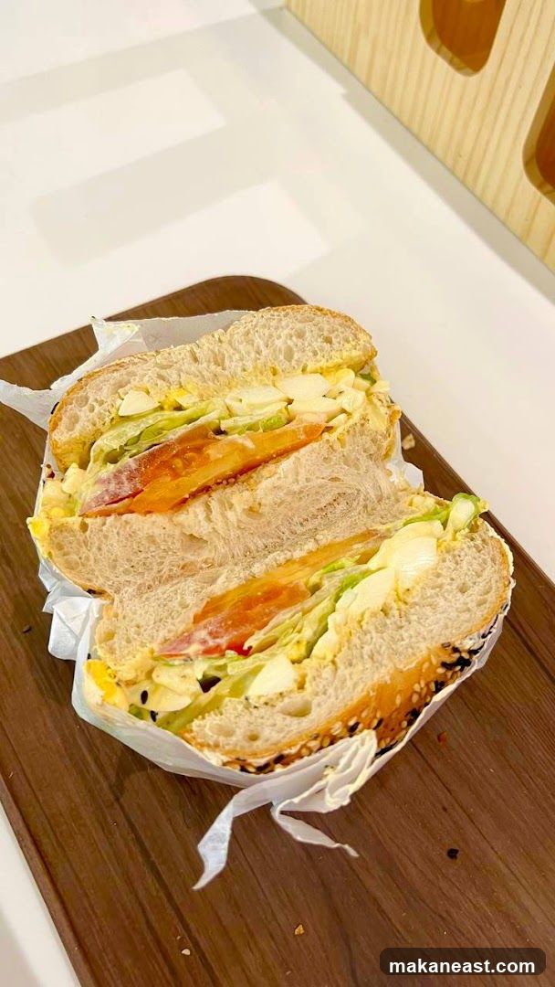 Sandwich on a Wooden Board