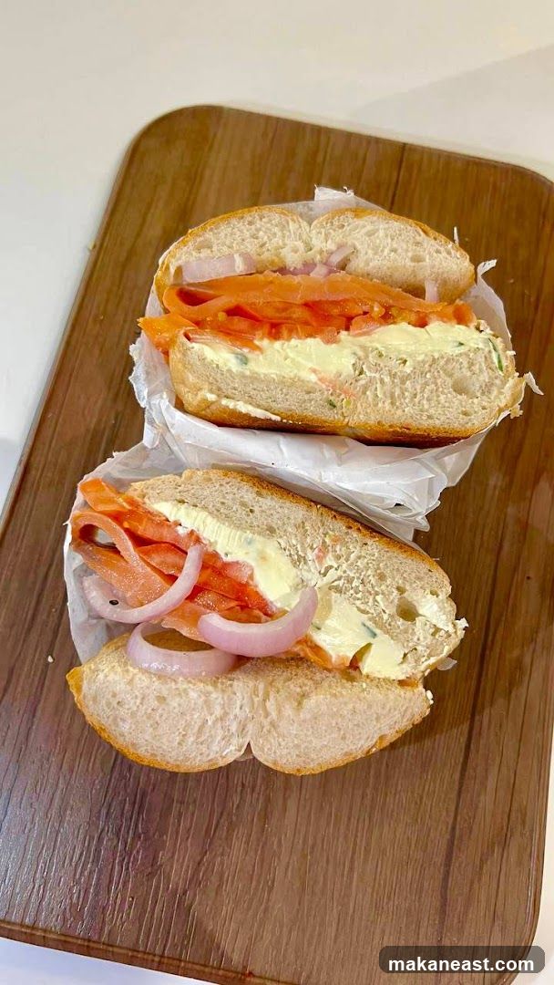 Smoked Salmon Bagel