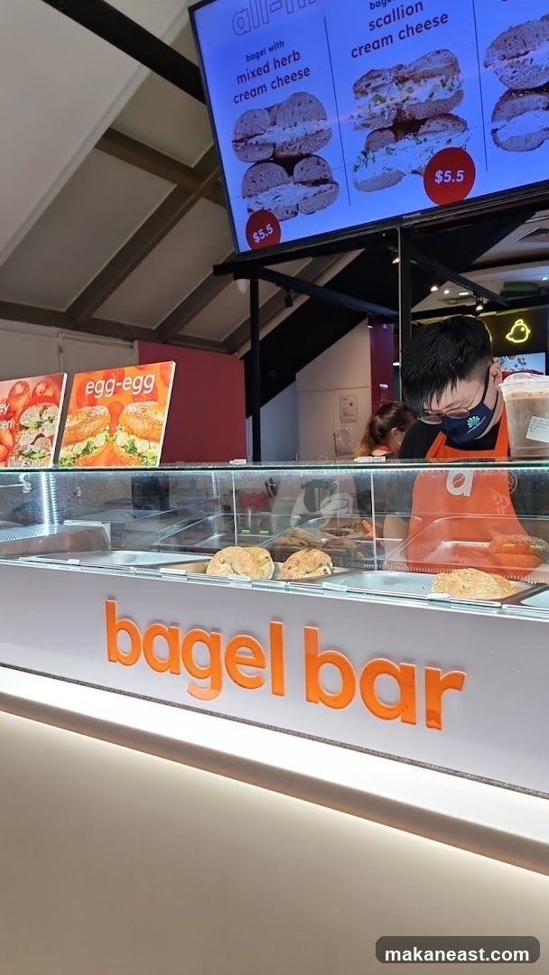 Bagel Bar Counter