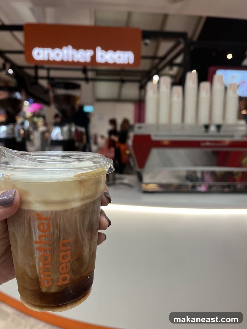 Coffee Drink with Another Bean Logo