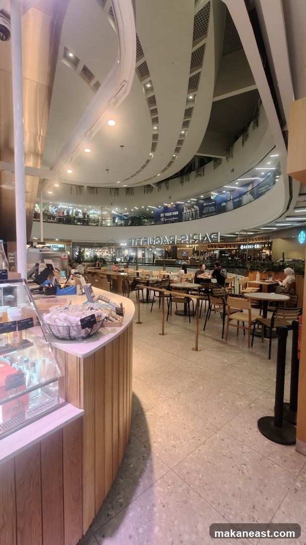 Cafe Interior with Seating Area