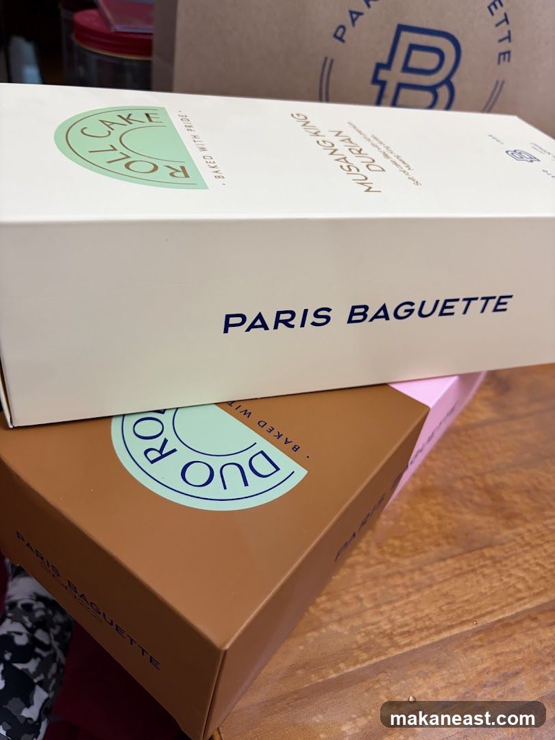 Paris Baguette Boxes