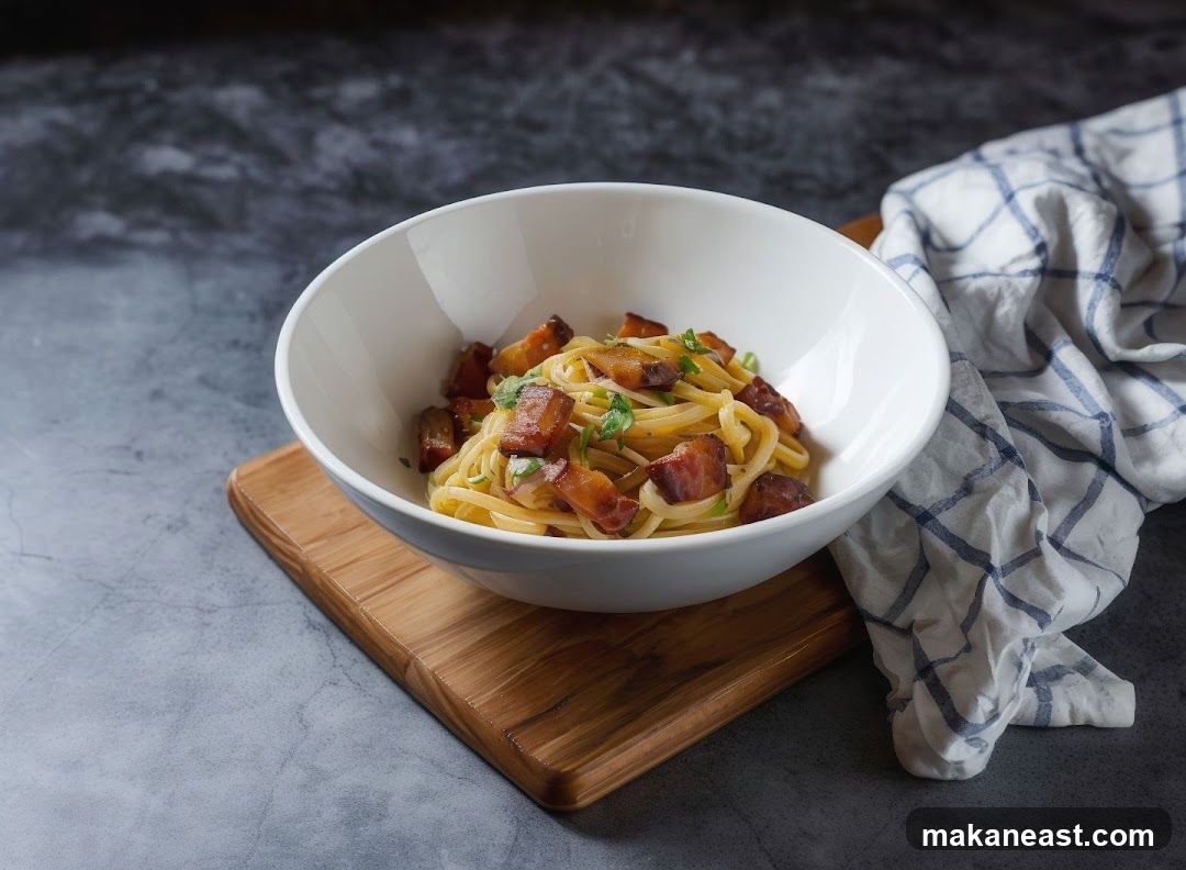 Spaghetti with Bacon